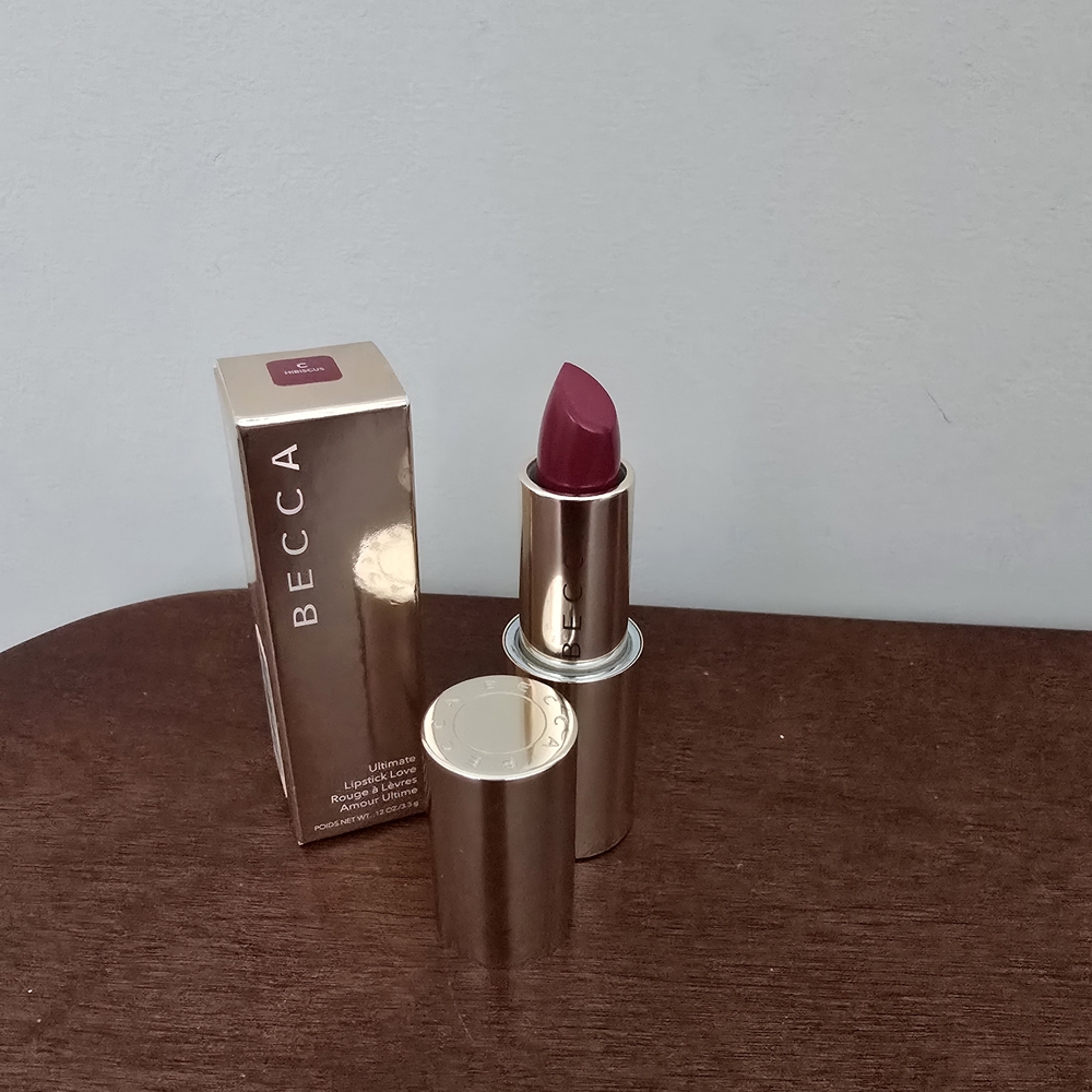 BECCA Ultimate Lipstick In C Hibiscus — Rich Berry Mauve